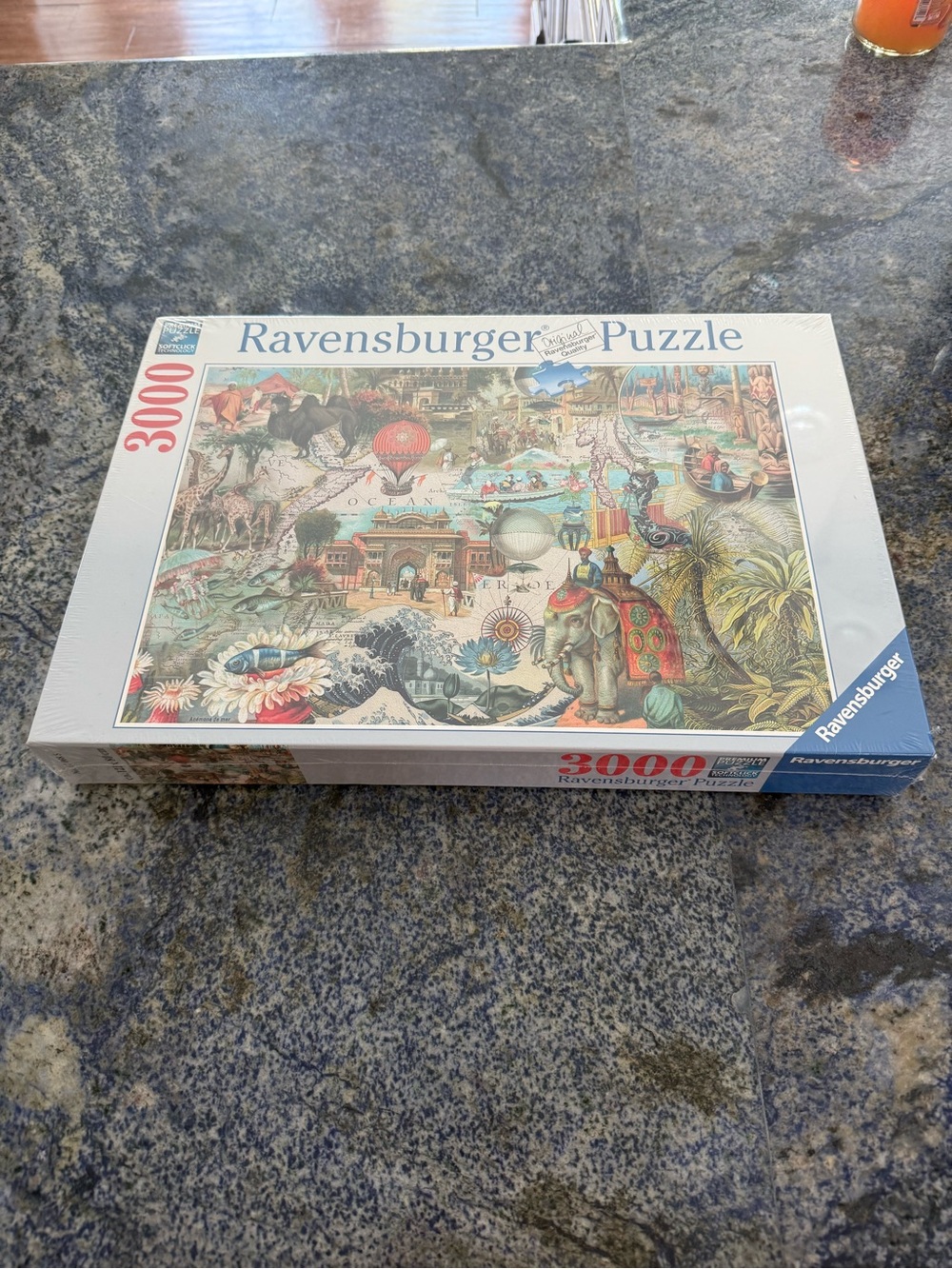 Ravensburger 3000-Piece Illustrated Oceania Scene Puzzle - Multicolor